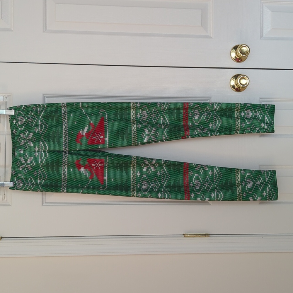 Holiday Time Women's Christmas Leggings - Festive Stretchy Comfy